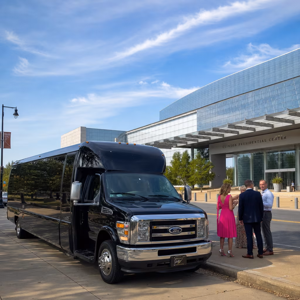 Rent a Bus to the Clinton Presidential Center