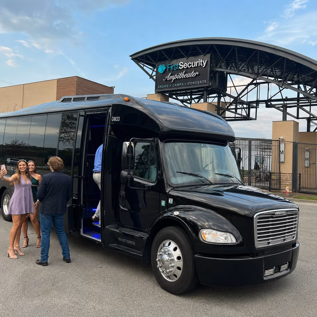 Rent a Bus to First Security Amphitheater