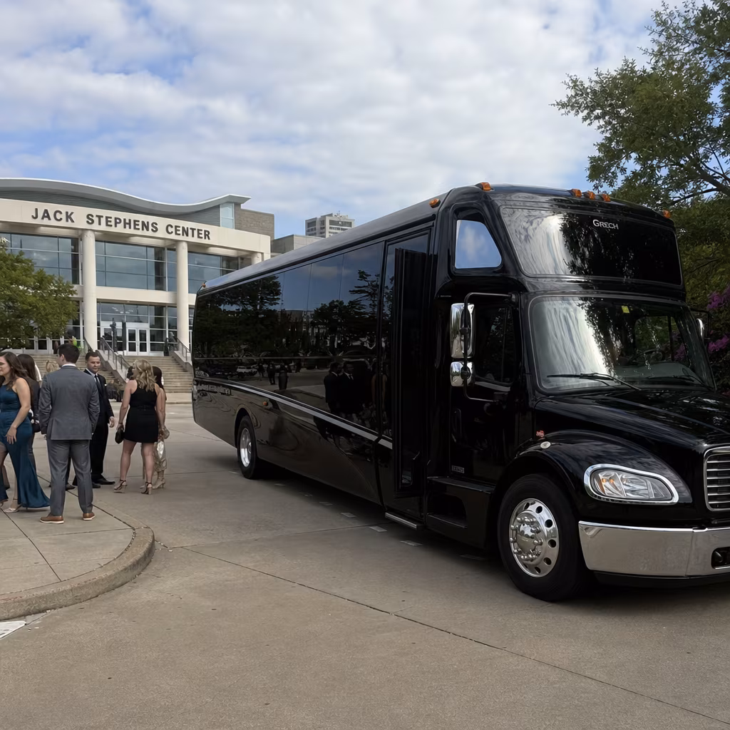Rent a Bus to Jack Stephens Center