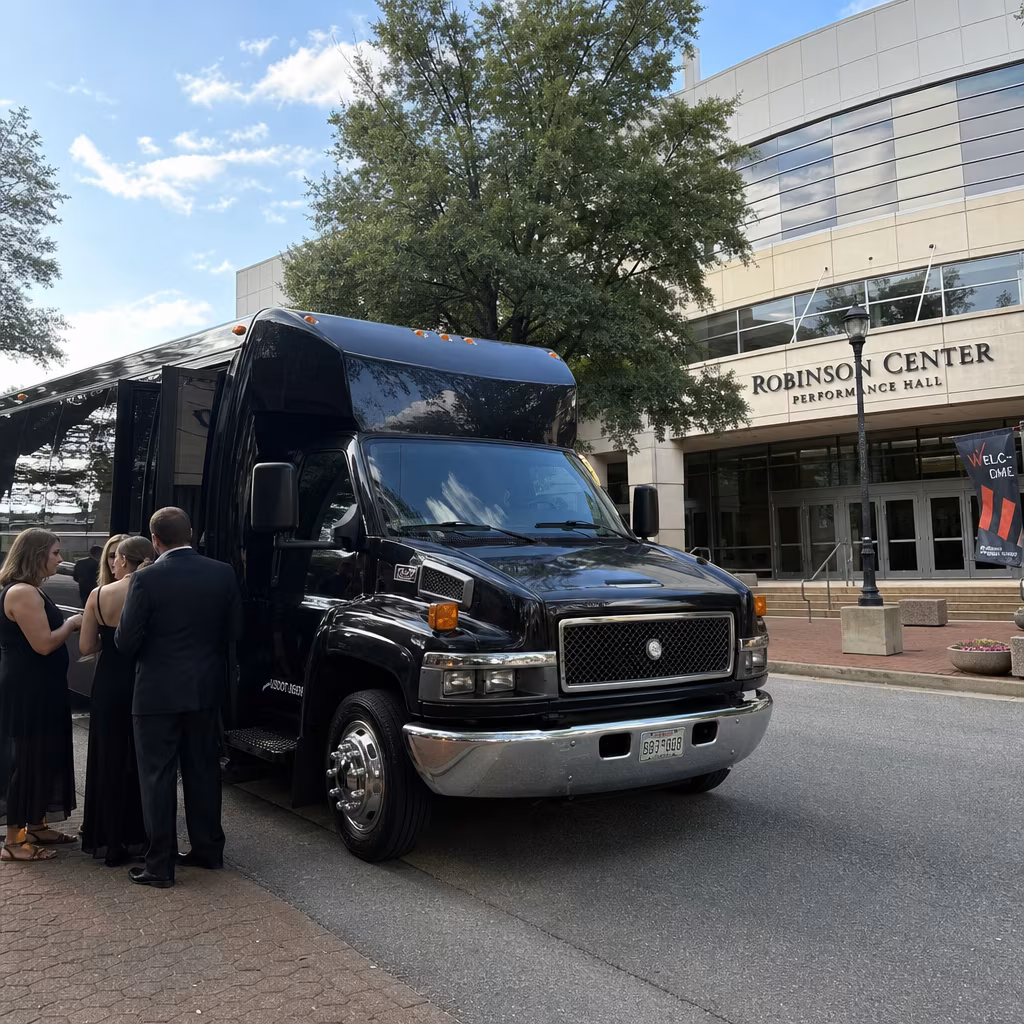 Rent a Bus to Robinson Center Performance Hall