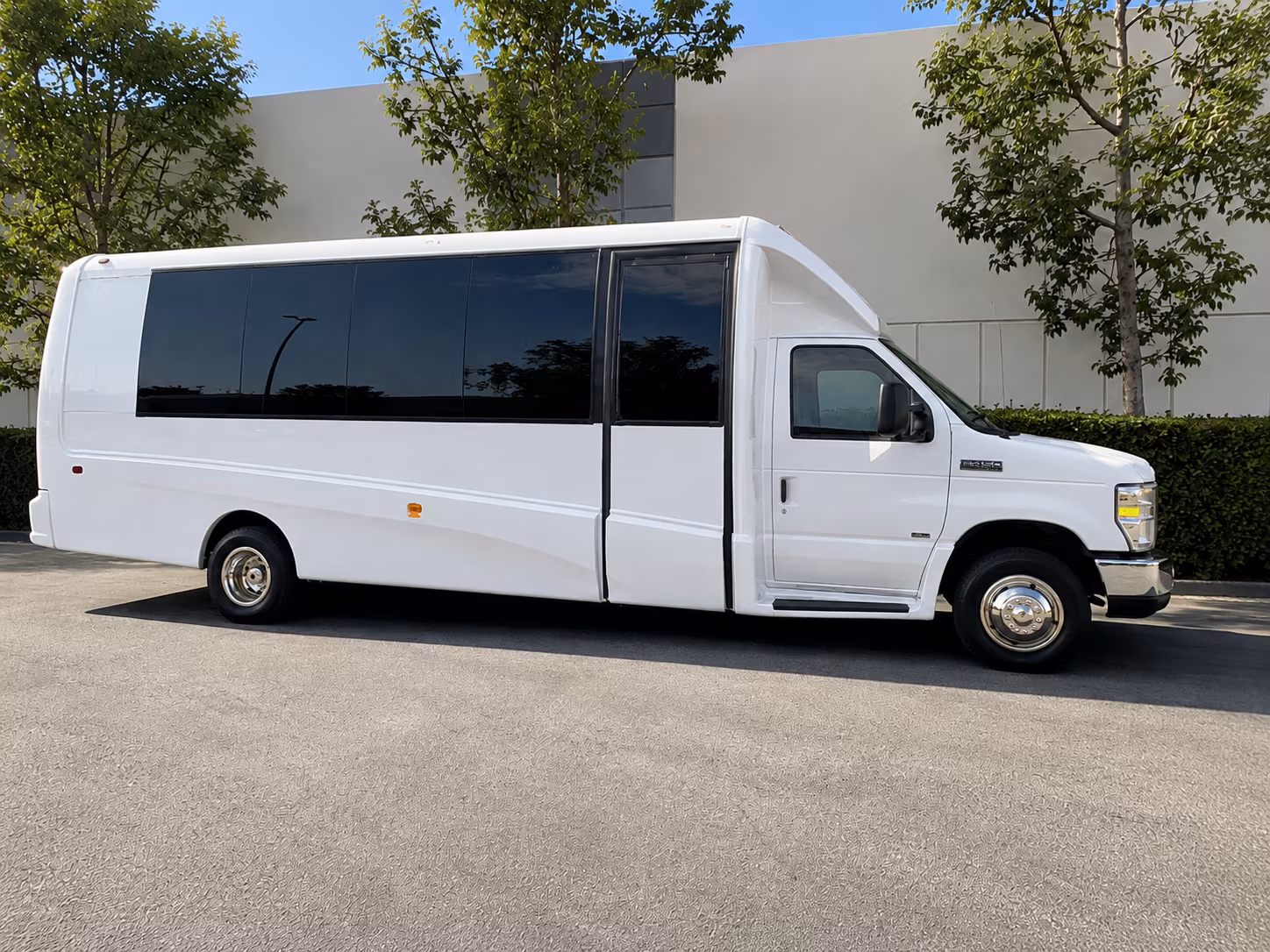 Little Rock Corporate Transportation party bus exterior