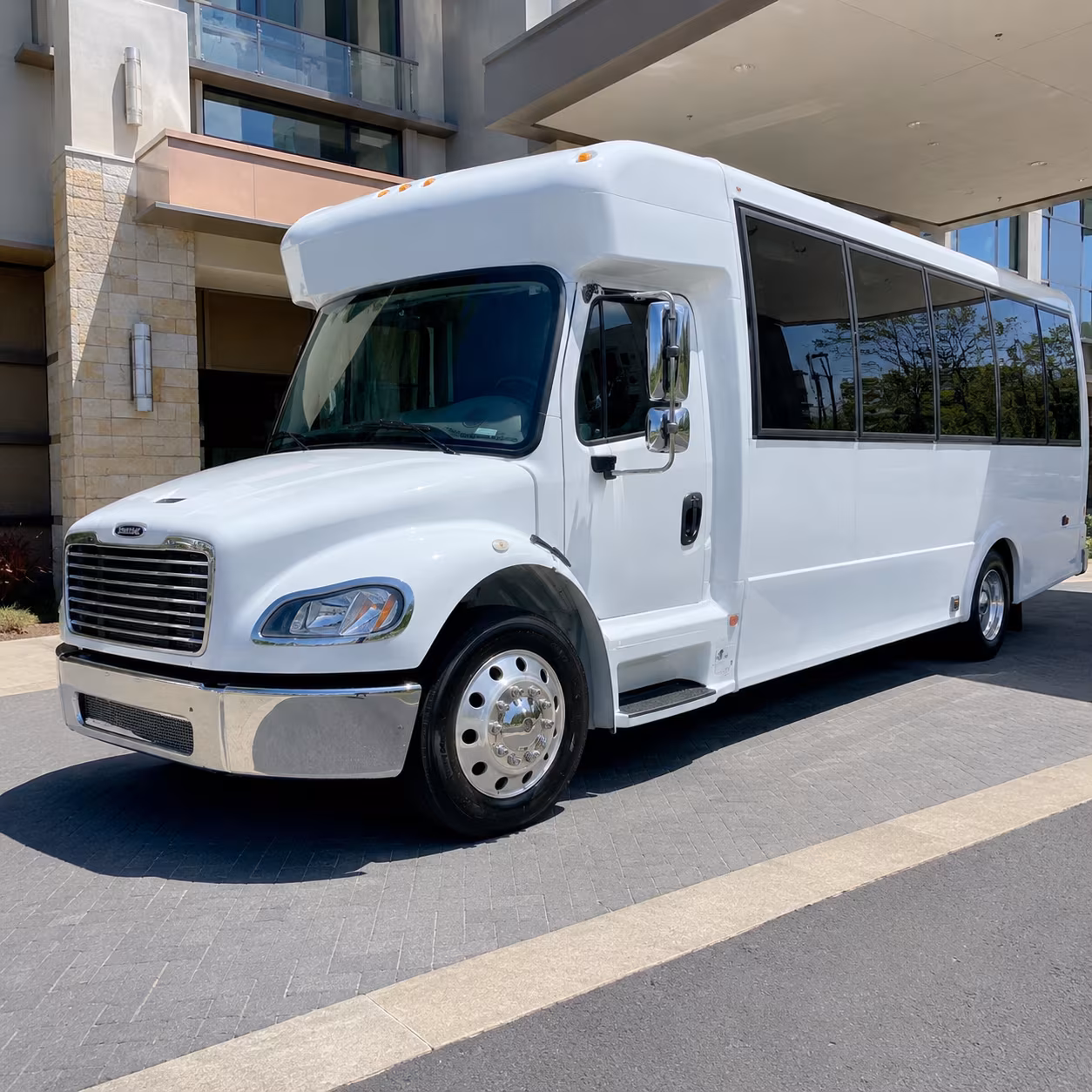 Little Rock Corporate Transportation party bus exterior