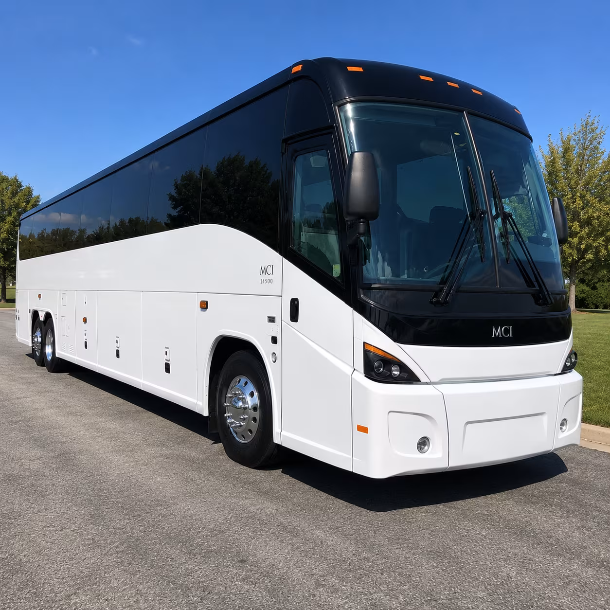 Little Rock Corporate Transportation party bus exterior