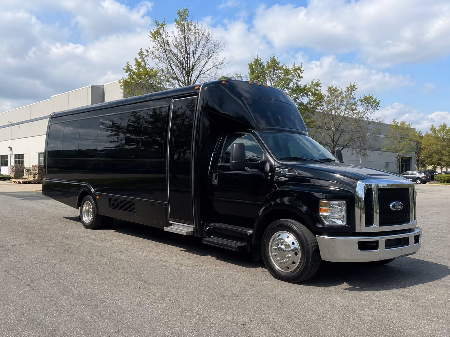 Little Rock Private Event Transportation onboard seating