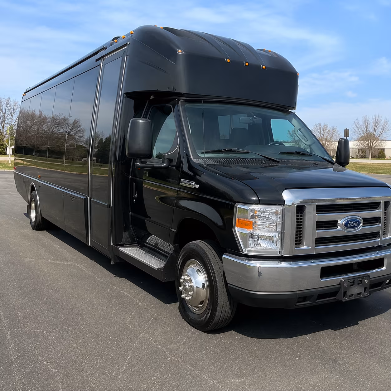 Little Rock Prom & Homecoming Transportation party bus interior