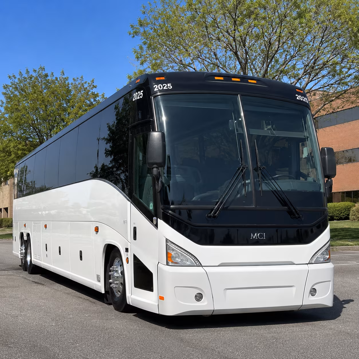 Little Rock School Event Transportation party bus exterior