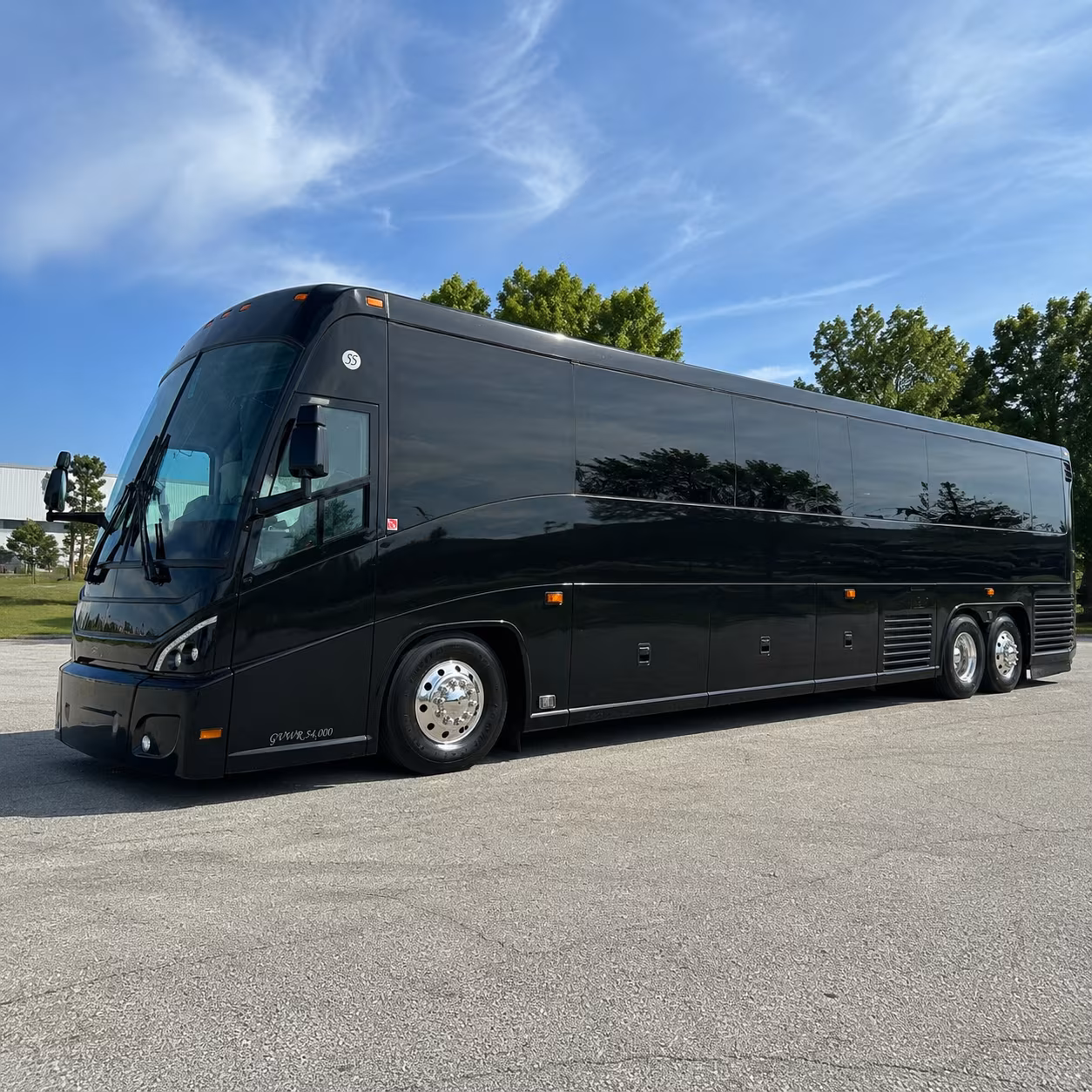 Little Rock School Event Transportation party bus exterior