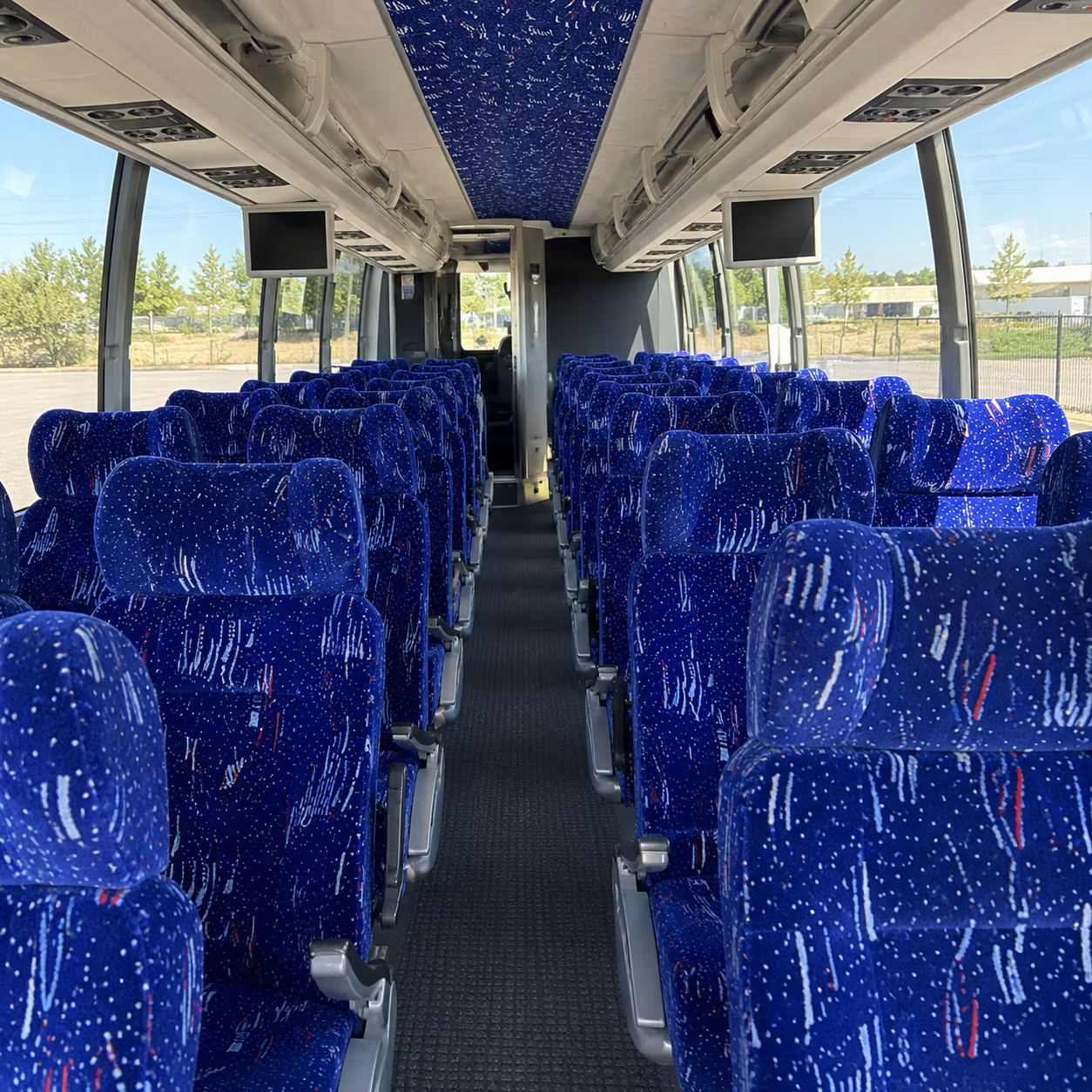 Little Rock School Event Transportation party bus exterior