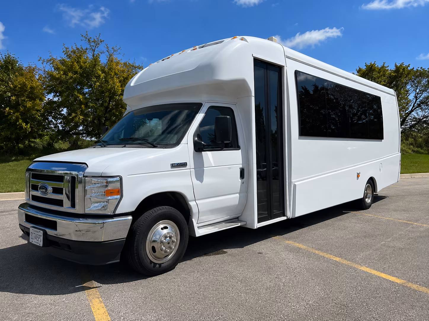 Little Rock Sporting Event Transportation onboard seating