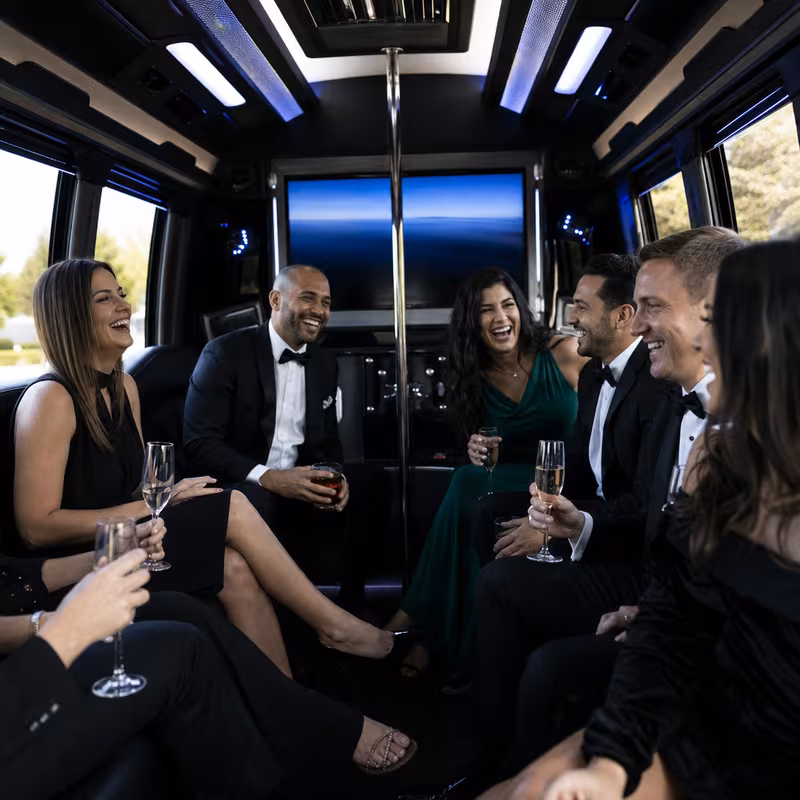 Little Rock Prom & Homecoming Transportation fleet vehicle