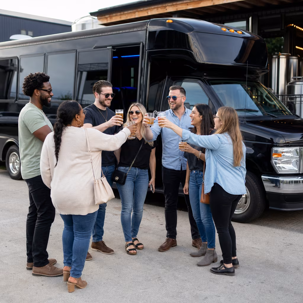 Little Rock Winery Tour & Pub Crawl Transportation
