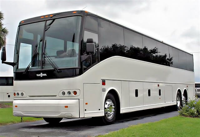 Little Rock 56 Passenger Charter Bus